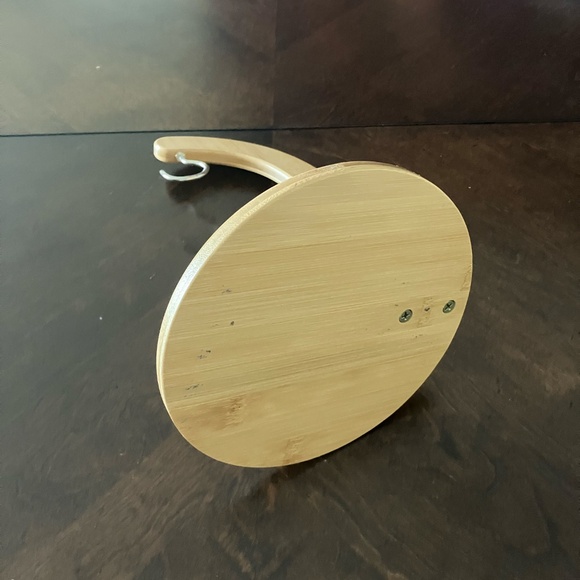 Bamboo Banana Holder/Stand with Metal Hook - Picture 4 of 5